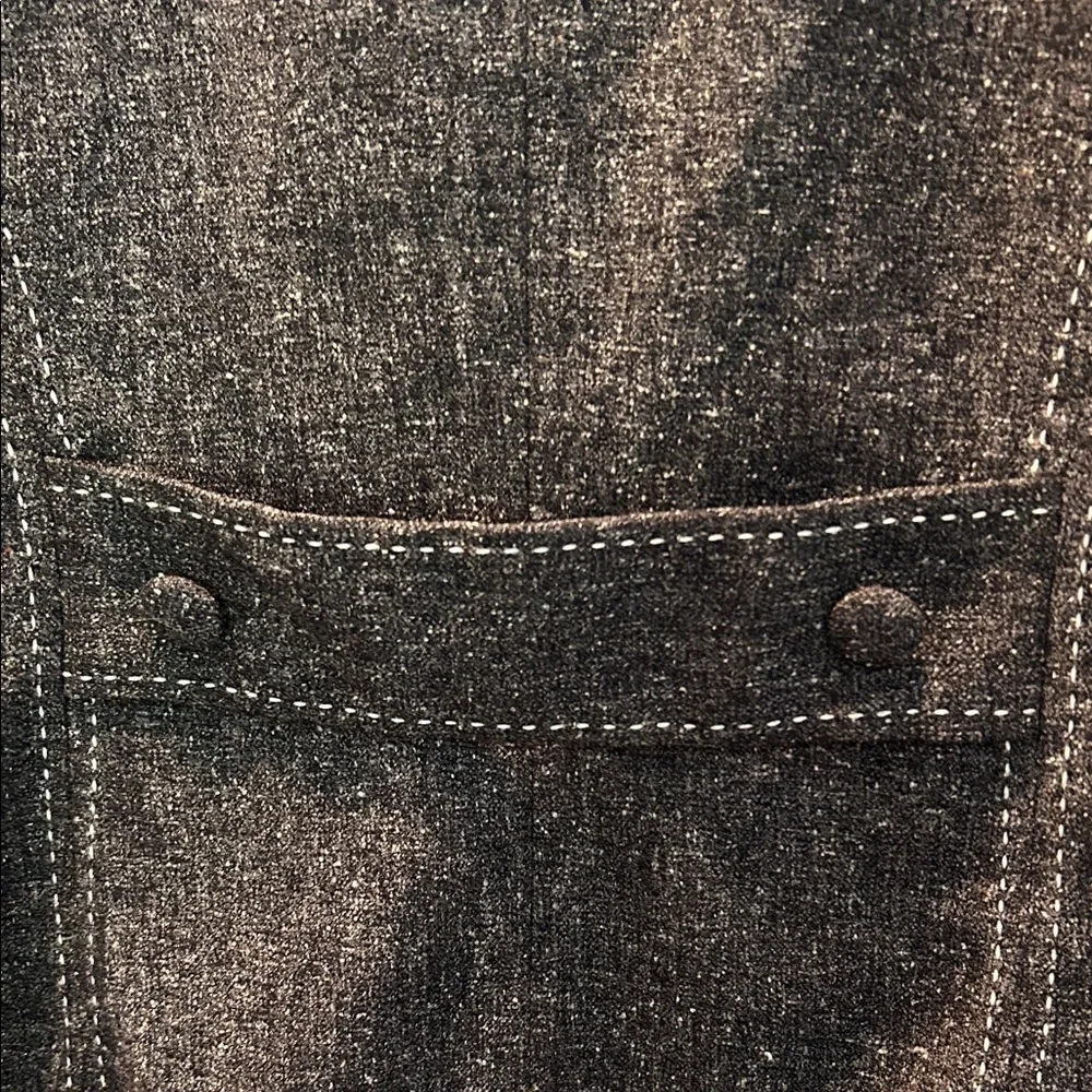 White House Black Market Dark Grey Blazer - Picture 10 of 10